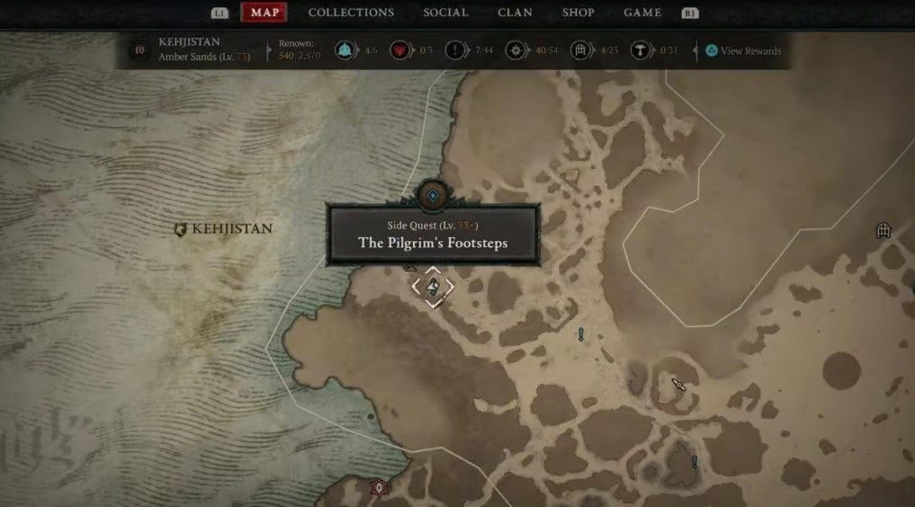Cómo completar Diablo 4 The Pilgrim's Footsteps Quest: Respuesta del acertijo 2 acertijo Diablo 4